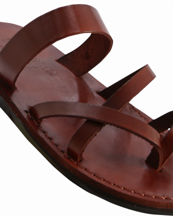 Handmade Camel Leather Sandals