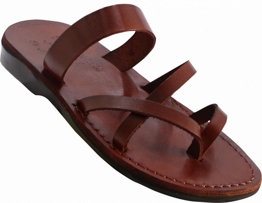 Handmade Camel Leather Sandals