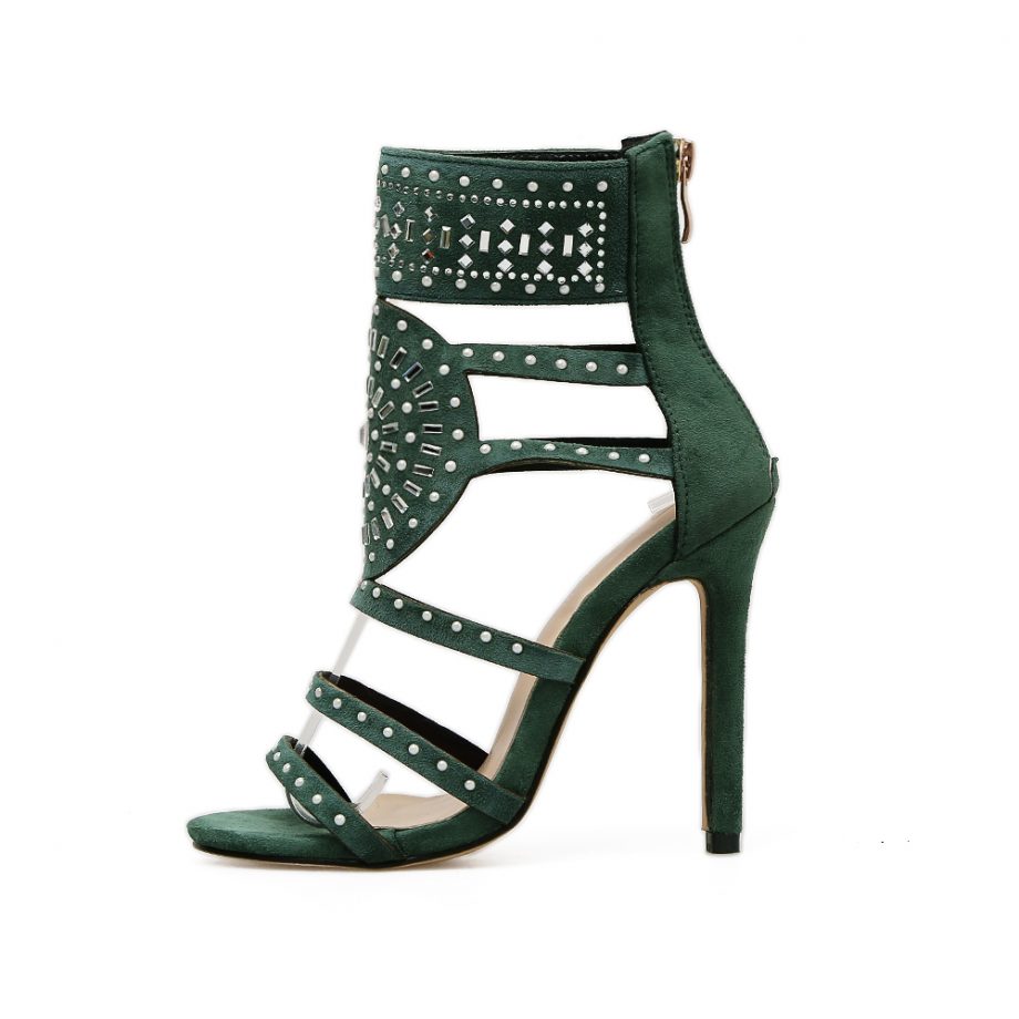 rhinestone gladiator heels,gladiator rhinestone heels